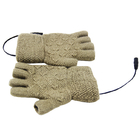 Handschoenen die van de winter de Navulbare Verwarmde Fingerless voor Vrouwen verwarmen