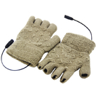 Handschoenen die van de winter de Navulbare Verwarmde Fingerless voor Vrouwen verwarmen