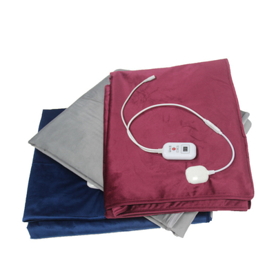 Zacht flannel-grafeencoating elektrische deken met temperatuurcontrole en aanpasbare grootte en kleur voor gepersonaliseerd