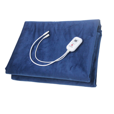 Zacht flannel-grafeencoating elektrische deken met temperatuurcontrole en aanpasbare grootte en kleur voor gepersonaliseerd