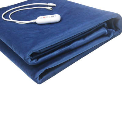 Zacht flannel-grafeencoating elektrische deken met temperatuurcontrole en aanpasbare grootte en kleur voor gepersonaliseerd