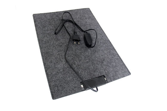 Aangepaste voetverwarmer met grafene-verwarmingselement USB-opladen en warmcompressiefunctie voor het verlichten van voetslapen