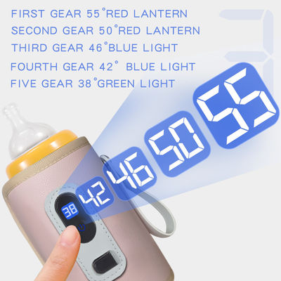 5V draagbare fles warmer USB opladen Perfect voor baby melk verwarmen tijdens het reizen Compact lichtgewicht en gemakkelijk te dragen