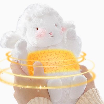 Blijf comfortabel en verbonden met onze kleine schapen Plushie Hand Warmer Power Bank overal