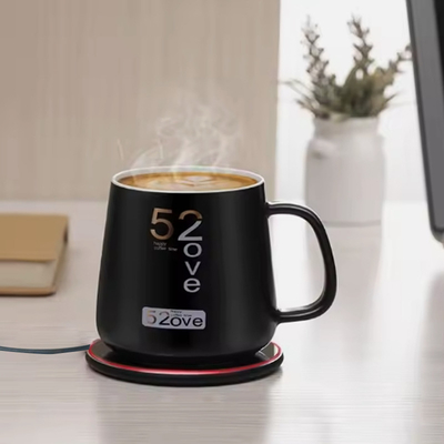 Multifunktioneel USB Cup Warmer Smart Travel Flaschehitteplaat met draadloos opladen