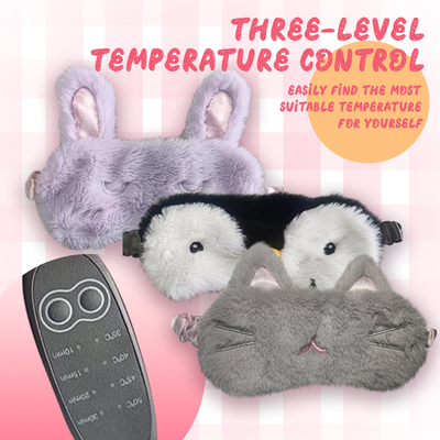 Comfort And Cute Usb Grafeen Warmte Oogmasker Verstelbare Temperatuur Elektrisch Verwarmd Stoom Oogmasker Voor Home Office