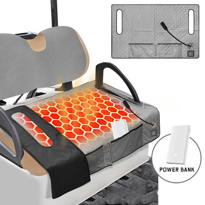 OEM 24V 48V Golf Cart Heated Seat Cushion – Graphene Far-Infrared Warming Pad