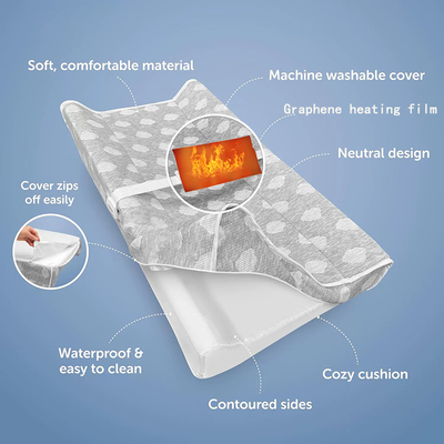 Op maat gemaakt luierbed met ver-infraroodverwarming