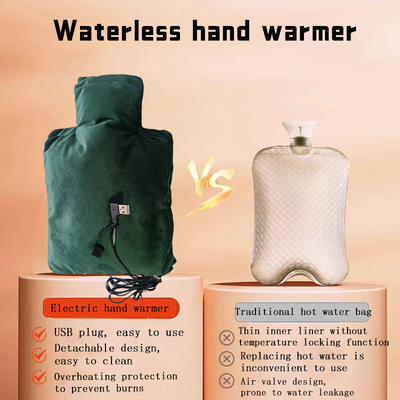 Draagbare handwarmer met niet-ontvlambare veiligheidskenmerken, oververhitting en herbruikbaar ontwerp