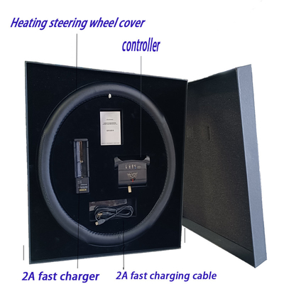 Hoogwaardige oplaadbare grafeen verwarmde stuurbekleding Set Draagbaar stuur warmder cadeau set