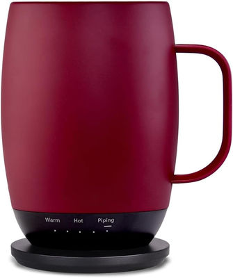 Draagbare digitale stijl fabrieksontwerp zelfverwarmend drinkgoed temperatuur gecontroleerd direct drinken koffiebeker reizen draadloos