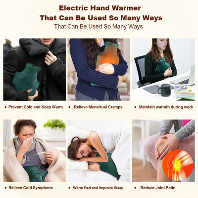 Draagbare handwarmer met niet-ontvlambare veiligheidskenmerken, oververhitting en herbruikbaar ontwerp