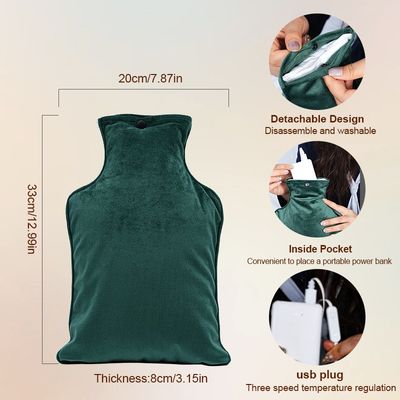Blijf warm bij koud weer met een handwarmer Activeren door het buigen van een metalen schijf Temperatuur 95-140 ° F Directe stroom Warmtebron