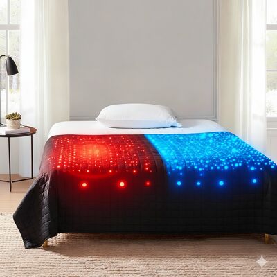 De Sheerfond Gekoelde Deken Thermische-Flow Slimme Deken Voor Warme Slapers