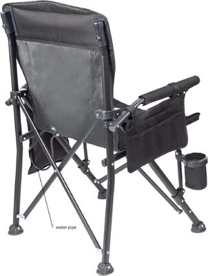 Draagbare Koel Campingstoel met Ergonomisch Ontwerp en Afneembaar Koelkussen voor Comfortabele Buitenactiviteiten en Evenementen