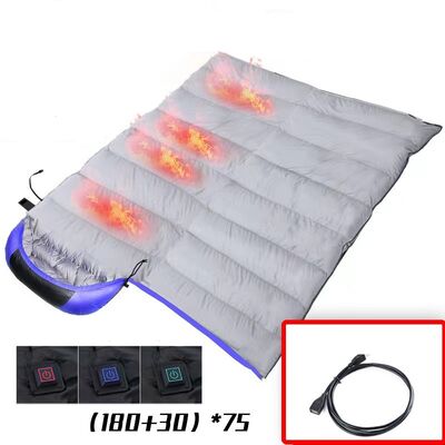 Elektrisch verwarmd pad dat onmiddellijke warmte biedt met grafeenelementen en dubbele energieopties voor aanpasbare warmtecontrole