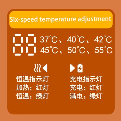 Aanpasbaar draadloos opladen constante temperatuur nacht babyfles warmers universeel model