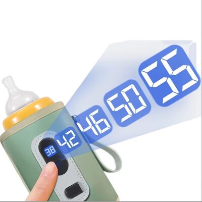Sheerfond Best Baby Bottle Warmer met Digitaal Display Kasjmier Materiaal XF-016 Model 1 Jaar Garantie