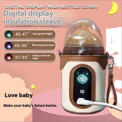 Sheerfond Best Baby Bottle Warmer met Digitaal Display Kasjmier Materiaal XF-016 Model 1 Jaar Garantie
