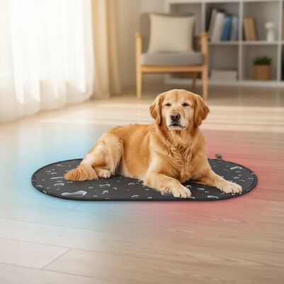 Elektrisch hondenbed met PTC-verwarmings- en koelsysteem milieuvriendelijke oververwarmingsbescherming Alle seizoenen koelmat voor huisdieren voor katten en honden