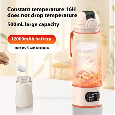 Sheerfon Hoge kwaliteit food-grade siliconen metaal 30W 5V USB draagbare flessenwarmer Model Sheerfon-N005 1 jaar garantie voor baby