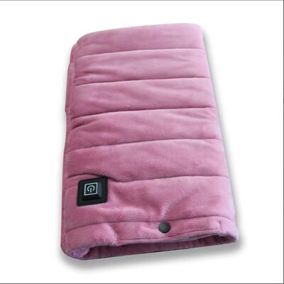 Draagbare USB Elektrische Verwarmde Handwarmer 3 Instelbare Temperaturen Max 50°C Zachte Flanellen Oplaadbare Handverwarmingszak Winter Buiten Warm Cadeau