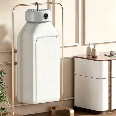 Draagbare elektrische opvouwbare kledingdroger Kleine opvouwbare verwarmde kleding Air Hanging Dryer Mini Air Blower Kledingdroger voor thuis