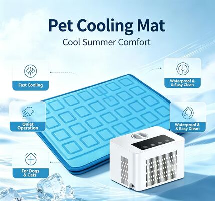 Slimme huisdier bed watergekoelde mat biedt stabiel langdurig koelend effect vermindert huisdier lichaamstemperatuur en warmte ongemak