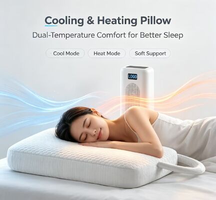 Elektrische verwarmingskussen temperatuurregelingstechnologie zorgt voor consistente verwarming en koeling voor een betere slaap en comfort