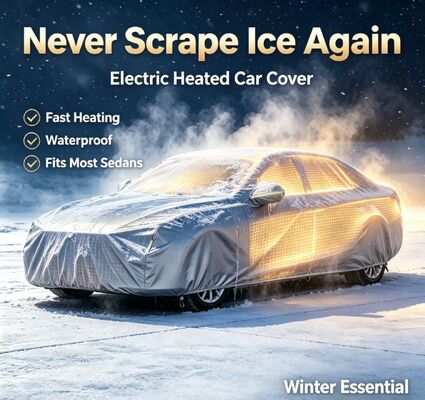 Auto verwarmingskap ontworpen om nauw aan te sluiten op de motorruimte van het voertuig, wat zorgt voor uniforme warmteverdeling en bescherming