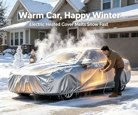 Flexibele auto-verwarmingskap met aanpasbare opties en OEM-services die zorgen voor consistente verwarming en motorbescherming in de winter