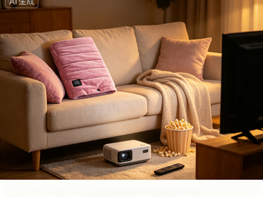 Draagbare handwarmer met USB-stroomvoorziening zacht zijdeachtig weefsel oppervlak constante verwarmingsfunctie lichtgewicht compact ontwerp en veiligheidsbescherming