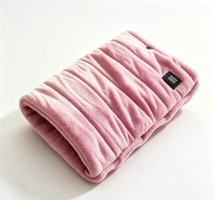 Draagbare handwarmer met USB-stroomvoorziening zacht zijdeachtig weefsel oppervlak constante verwarmingsfunctie lichtgewicht compact ontwerp en veiligheidsbescherming