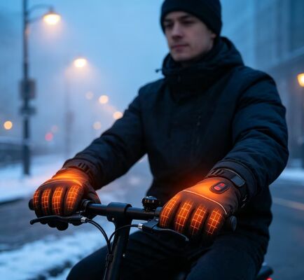Elektrisch Verwarmde Handschoenen Graphene Snelle Verwarming, Verstelbare Temperatuur Waterdichte Thermische Handwarmers, Custom Logo & Verpakking Beschikbaar