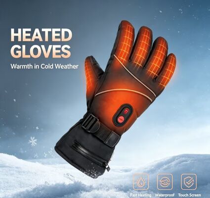 Elektrisch Verwarmde Handschoenen Graphene Snelle Verwarming, Verstelbare Temperatuur Waterdichte Thermische Handwarmers, Custom Logo & Verpakking Beschikbaar