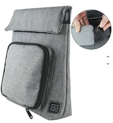On-The-Go-Voedselverwarmingsoplossing voor USB-waterdichte verwarmde lunchverwarmer, verwijderbaar voor opladen en volledig wasbaar, lekkagebestendige 3-niveau 50-59°C-warmte voor reizen, school en picknick