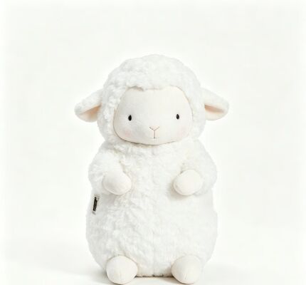 Warm Sheep oplaadbare handwarmer, 3-Niveau 40-50-60°C instelbare temperatuur, 6-8H Langdurige draagbare zakverwarmer,Polyestervezel winterverwarming