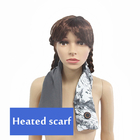 Katoenen stijl USB verwarmde sjaal, 5V verwarmde oplaadbare sjaal