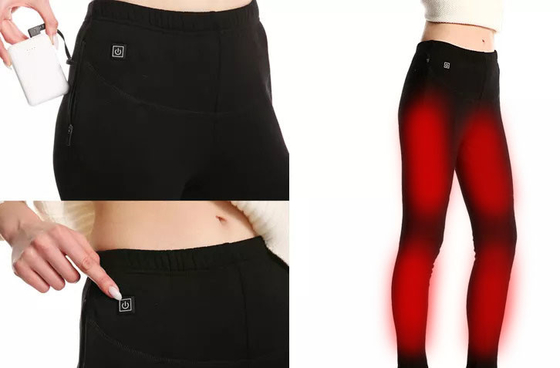 Dames verwarming broek met grafeen verwarming platen en drie niveaus van temperatuurregeling