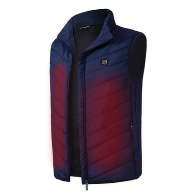 Mensen wintervest jas met USB aangedreven elektrisch verwarmd vest en geavanceerde verwarmingstechnologie
