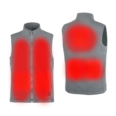 Mensen wintervest jas met USB aangedreven elektrisch verwarmd vest en geavanceerde verwarmingstechnologie