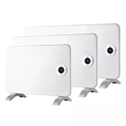 SHEERFOND Elektrische Flat Panel Heater ABS Materiaal 65 graden voor badkamer