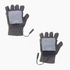 Fingerless Wasbare Navulbare het Verwarmen Handschoenen 5W Geschikt voor Gokken