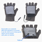 Fingerless Wasbare Navulbare het Verwarmen Handschoenen 5W Geschikt voor Gokken