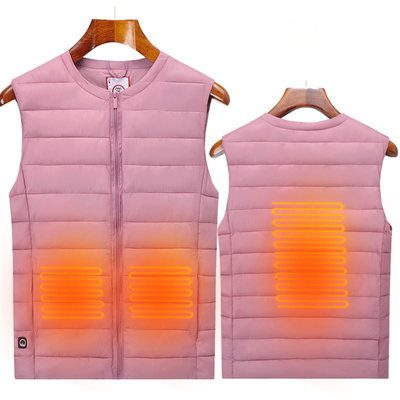 Unisex elektrisch verwarmd vest met aanpasbare verwarmingsinstellingen voor persoonlijk comfort