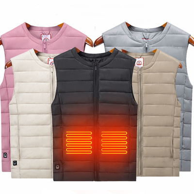 USB elektrisch verwarmde kleding met grafeen verwarmingspaneel voor mannen winterkleding elektrisch vest