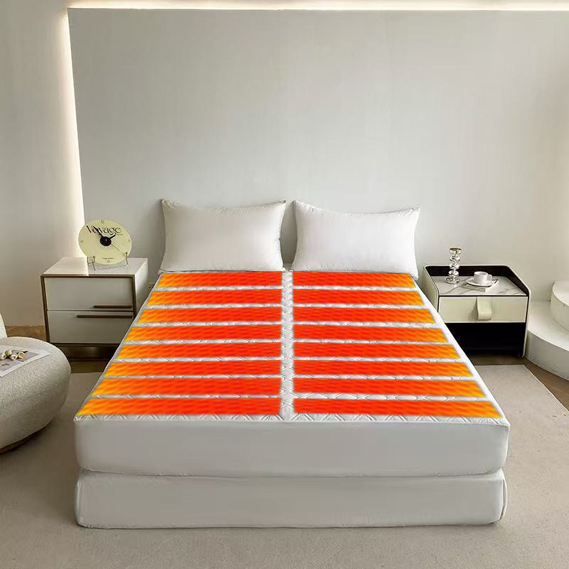 Luxe matras met twee temperatuurzones en een timer om de slaap te verbeteren