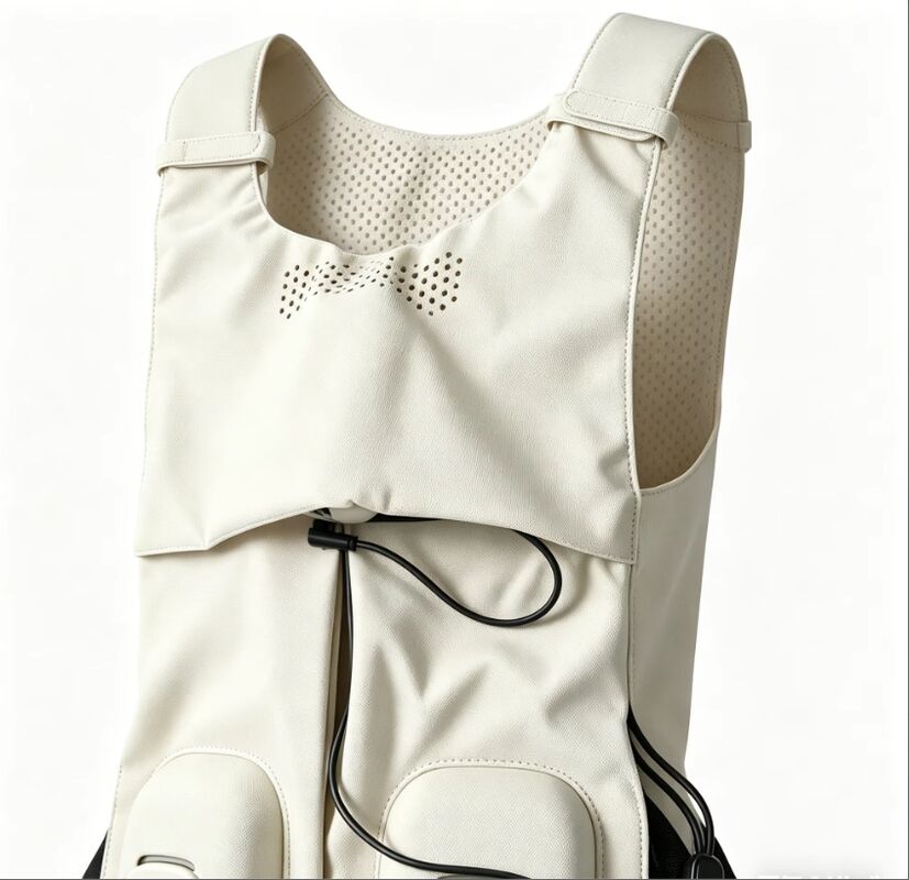 Elektrisch aanpasbaar 2C 20C rugzak waterkoelingssysteem Mesh koelvest Blaasstroomcontrole Koelde kleding RV Outdoor