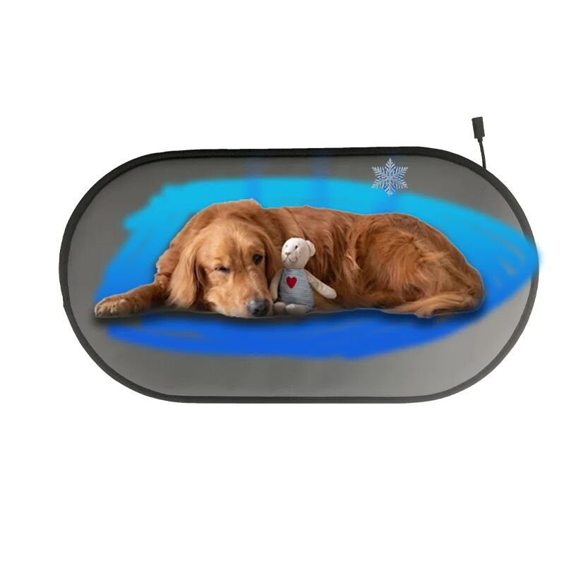 Elektrisch hondenbed met PTC-verwarmings- en koelsysteem milieuvriendelijke oververwarmingsbescherming Alle seizoenen koelmat voor huisdieren voor katten en honden