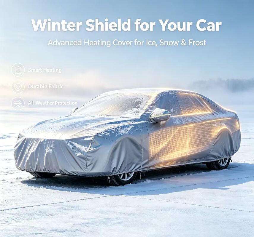 Flexibele auto verwarmingshoes die verwarming en bescherming biedt tegen sneeuw, vorst en vriestemperaturen voor diverse voertuigtypes